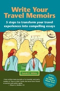 Cover: Write Your Travel Memoirs - First Person Productions