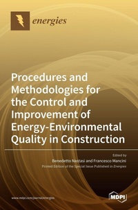 Enlarge image Cover: Procedures and Methodologies for the Control and Improvement of Energy-Environmental Quality in Construction - MDPI AG