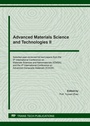 Cover: Advanced Materials Science and Technologies II - Trans Tech Publications Ltd