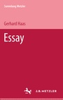 Cover: Essay - J.B. Metzler