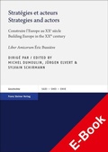 Cover: Strat&eacute;gies et acteurs / Strategies and actors - Franz Steiner Verlag