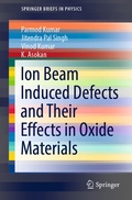 Cover: Ion Beam Induced Defects and Their Effects in Oxide Materials - Springer