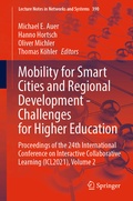 Cover: Mobility for Smart Cities and Regional Development - Challenges for Higher Education - Springer