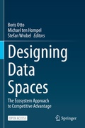 Cover: Designing Data Spaces - Springer