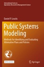 Cover: Public Systems Modeling - Springer