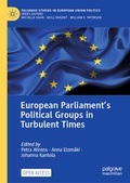Cover: European Parliament's Political Groups in Turbulent Times - Palgrave Macmillan