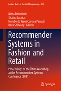 Cover: Recommender Systems in Fashion and Retail - Springer