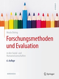 Abbildung von: Forschungsmethoden und Evaluation in den Sozial- und Humanwissenschaften - Springer
