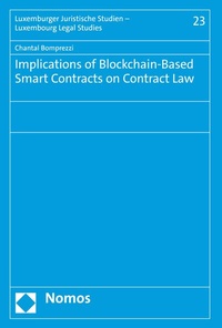 Enlarge image Cover: Implications of Blockchain-Based Smart Contracts on Contract Law - Nomos