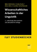 Cover: Wissenschaftliches Arbeiten in der Linguistik - Narr Francke Attempto