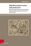 Cover: Zwischen mystere cachez und parole pure - V&R unipress