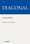 Cover: Stillstand - V&R unipress