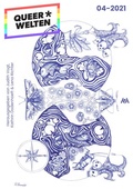Cover: Queer*Welten 04-2021 - Das queerfeministische Phantastikmagazin - Ach je Verlag