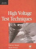 Cover: High Voltage Test Techniques - Newnes