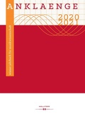 Cover: ANKLAENGE 2020/2021 - Hollitzer Wissenschaftsverlag