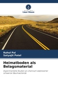 Cover: Heimatboden als Belagsmaterial - Verlag Unser Wissen