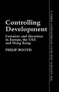 Cover: Controlling Development - Routledge