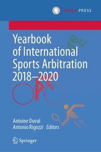 Abbildung von: Yearbook of International Sports Arbitration 2018-2020 - T.M.C. Asser Press