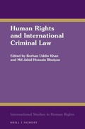 Cover: Human Rights and International Criminal Law - Martinus Nijhoff