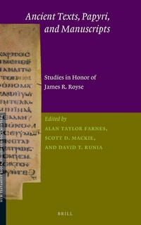 Enlarge image Cover: Ancient Texts, Papyri, and Manuscripts - Brill