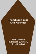 Cover: The Church Year and Kalendar - ALPHA EDITION