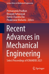 Abbildung von: Recent Advances in Mechanical Engineering - Springer