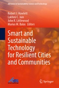Cover: Smart and Sustainable Technology for Resilient Cities and Communities - Springer