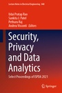Cover: Security, Privacy and Data Analytics - Springer
