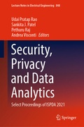 Cover: Security, Privacy and Data Analytics - Springer