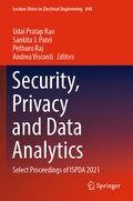 Cover: Security, Privacy and Data Analytics - Springer