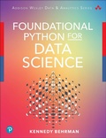 Cover: Foundational Python for Data Science - Pearson