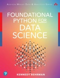 Cover: Foundational Python for Data Science - Pearson