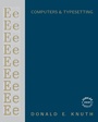 Cover: Computers & Typesetting, Volume E - Addison Wesley