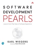 Cover: Software Development Pearls - Addison Wesley