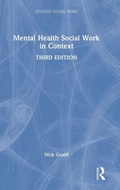 Cover: Mental Health Social Work in Context - Routledge