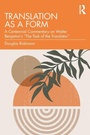 Cover: Translation as a Form - Routledge