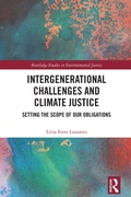 Cover: Intergenerational Challenges and Climate Justice - Routledge