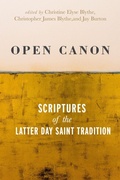Cover: Open Canon - University of Utah Press,U.S.