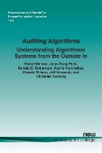 Enlarge image Cover: Auditing Algorithms - now publishers Inc