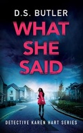 Cover: What She Said - Brilliance Audio