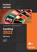 Cover: International Comparative Legal Guide - Gambling 2022 - Global Legal Group Ltd