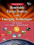 Cover: Renewable Energy Sources and Emerging Technologies - PHI Learning