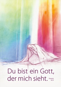 Abbildung von: Jahreslosung 2023 - Kunstdruck A3 - adeo Verlag