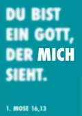 Cover: Jahreslosung 2023 - Poster A3 - adeo Verlag