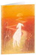 Cover: Kunstkarten "Der rechte Weg" 5 Stk. - adeo Verlag