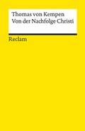 Cover: Von der Nachfolge Christi - Reclam