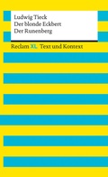 Cover: Der blonde Eckbert / Der Runenberg. Textausgabe mit Kommentar und Materialien - Reclam