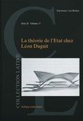 Cover: La th&eacute;orie de l'Etat chez L&eacute;on Duguit - Helbing & Lichtenhahn