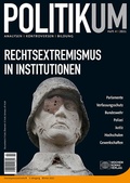Cover: Rechtsextremismus in Institutionen - Wochenschau Verlag