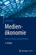Cover: Medien&ouml;konomie - Springer Gabler